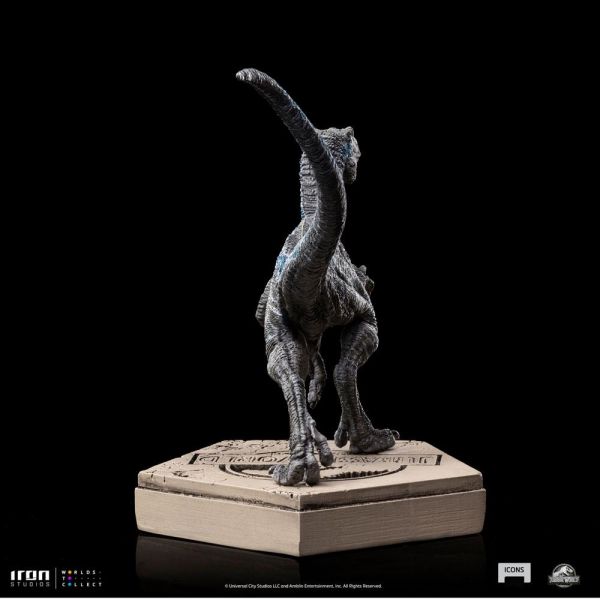 Icons Velociraptor Blue Statue (Jurassic World) Additional Image 4