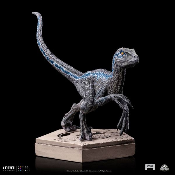 Icons Velociraptor Blue Statue (Jurassic World) Additional Image 6