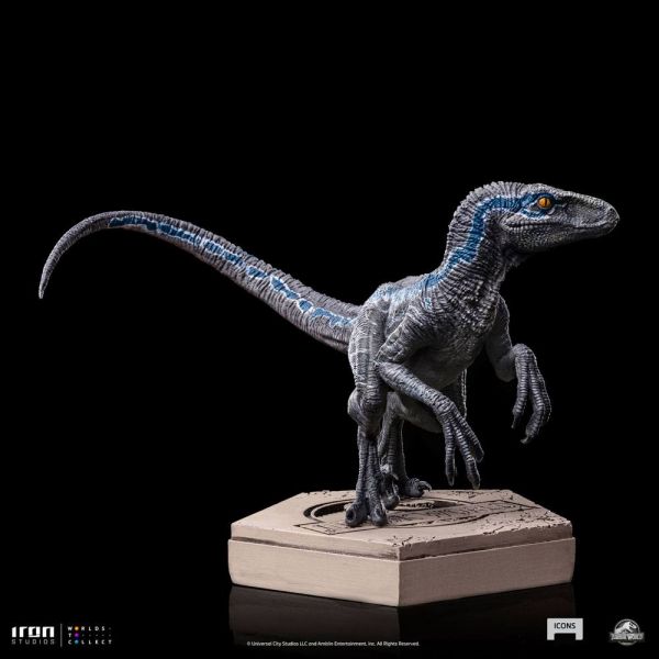 Icons Velociraptor B Blue Statue (Jurassic World) Additional Image 5