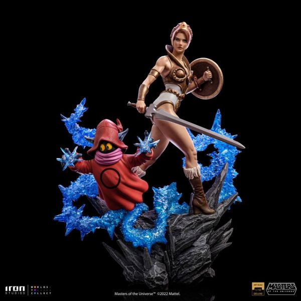 Deluxe Art Scale Teela & Orko Statue (Masters of the Universe) Additional Image 1