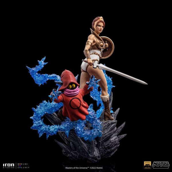 Deluxe Art Scale Teela & Orko Statue (Masters of the Universe) Additional Image 2