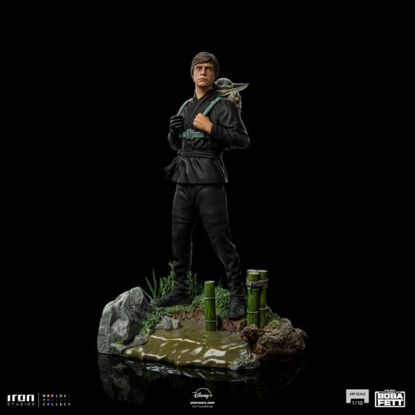 Art Scale Luke Skywalker & Grogu Training Statue (Star Wars Book of Boba Fett) Additional Image 1