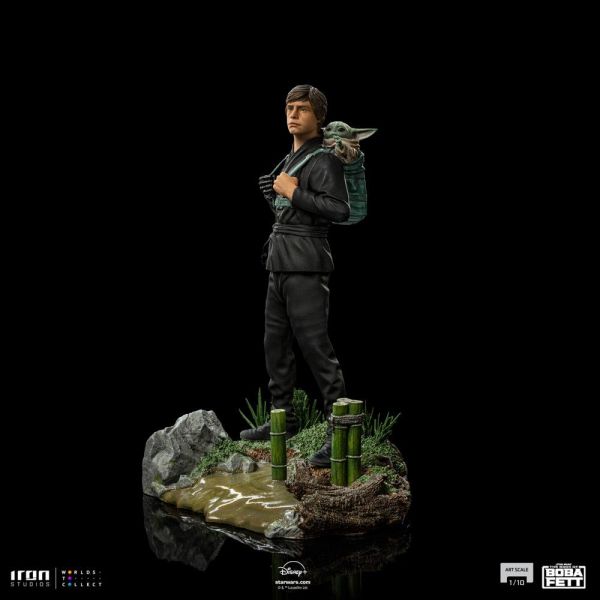 Art Scale Luke Skywalker & Grogu Training Statue (Star Wars Book of Boba Fett) Additional Image 4