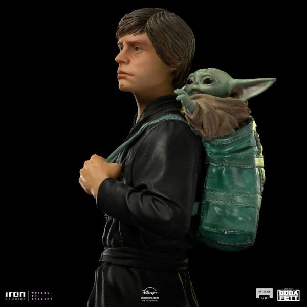 Art Scale Luke Skywalker & Grogu Training Statue (Star Wars Book of Boba Fett) Additional Image 8