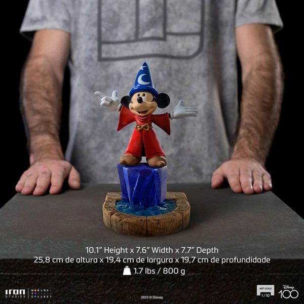 Art Scale Mickey Fantasia Regular Statue (Disney) Additional Image 3