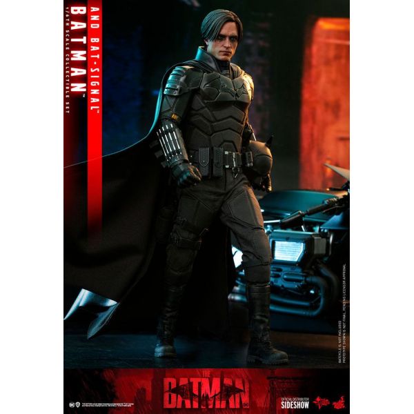 Batman with Bat-Signal Movie Masterpiece 1/6 Scale Action Figure (The Batman) Additional Image 5