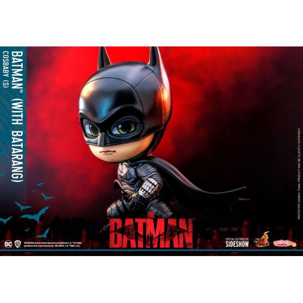 Batman (With Batarang) Cosbaby Mini Figure 12cm (The Batman) Additional Image 1