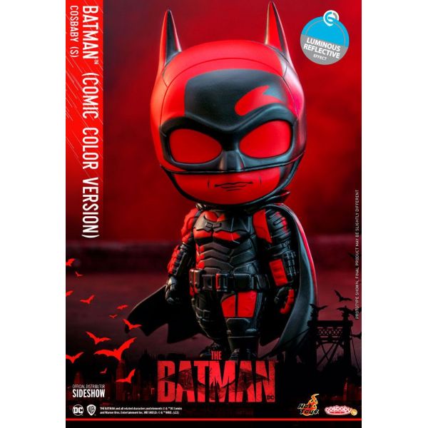 Batman (Comic Color Version) Cosbaby Mini Figure 12 cm (The Batman) Additional Image 3