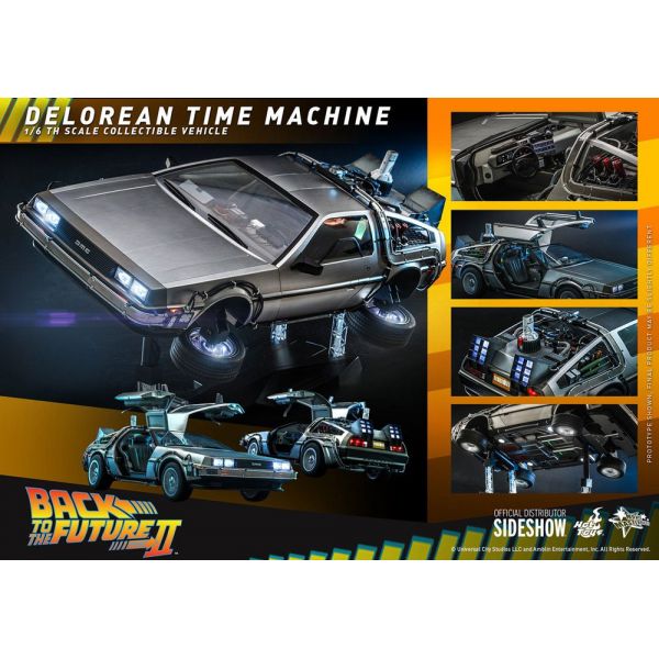 DeLorean Time Machine Movie Masterpiece Vehicle 1/6 72 cm (Back to the Future II) Additional Image 8