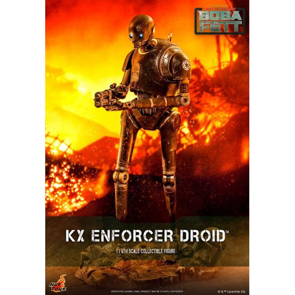 KX Enforcer Droid 1/6 Scale Action Figure (Star Wars: The Book of Boba Fett) Additional Image 1