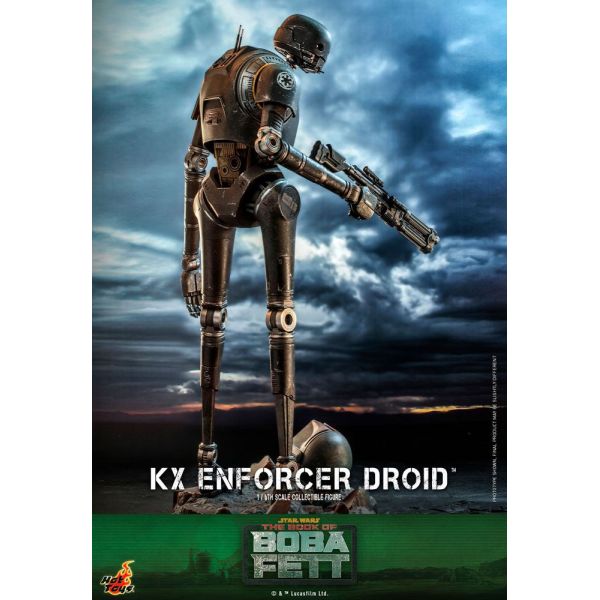 KX Enforcer Droid 1/6 Scale Action Figure (Star Wars: The Book of Boba Fett) Additional Image 3
