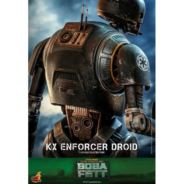 KX Enforcer Droid 1/6 Scale Action Figure (Star Wars: The Book of Boba Fett) Additional Image 6