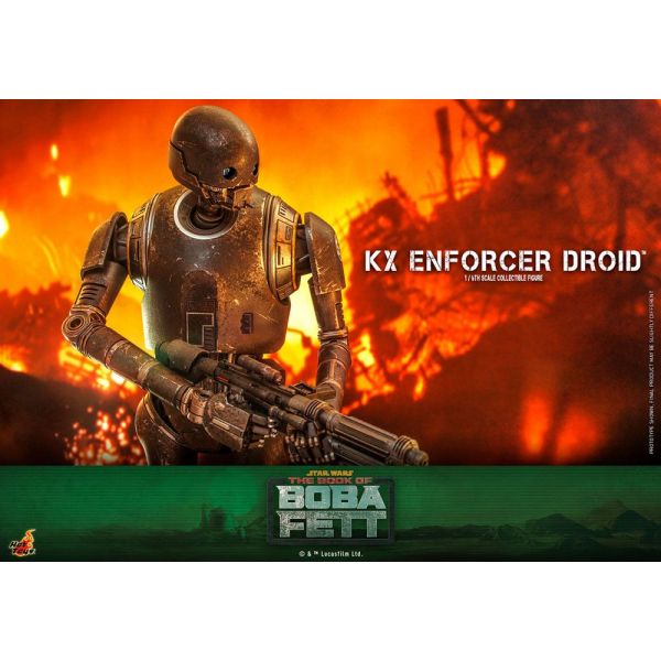 KX Enforcer Droid 1/6 Scale Action Figure (Star Wars: The Book of Boba Fett) Additional Image 8