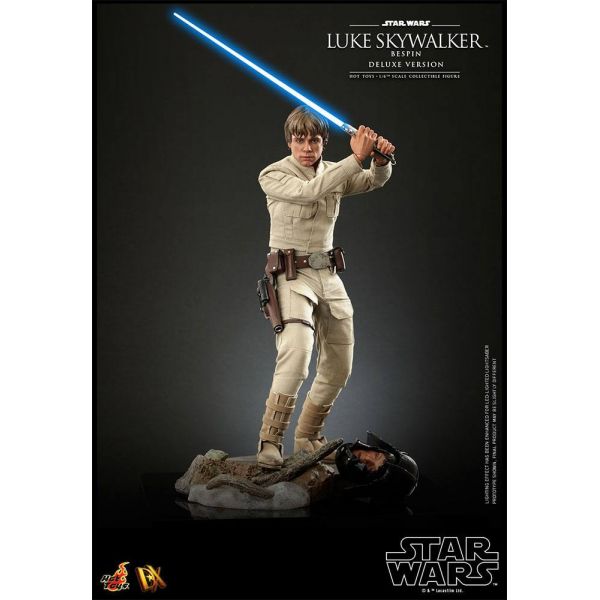 Movie Masterpiece Luke Skywalker Bespin (Deluxe Version) 1/6 Scale Action Figure (Star Wars Episode V) Additional Image 6