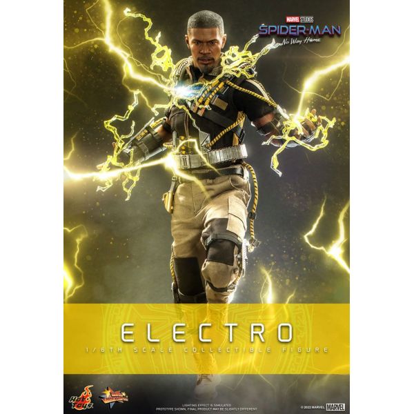 Movie Masterpiece Electro 1/6 Scale Action Figure (Spider-Man) Additional Image 1