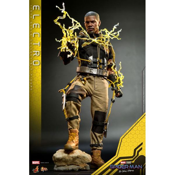 Movie Masterpiece Electro 1/6 Scale Action Figure (Spider-Man) Additional Image 5