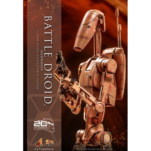 Battle Droid (Geonosis) 1/6 Scale Action Figure (Star Wars: Episode II) Additional Image 1