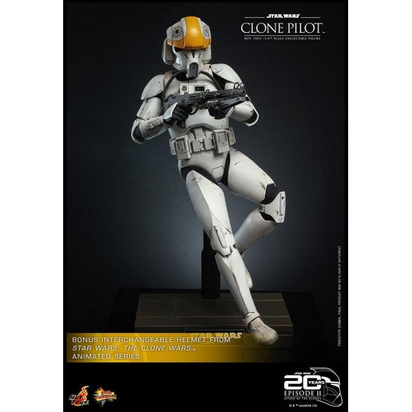 Clone Pilot 1/6 Scale Action Figure (Star Wars: Episode II) Additional Image 4