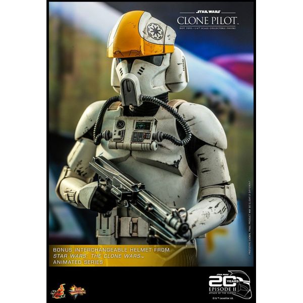Clone Pilot 1/6 Scale Action Figure (Star Wars: Episode II) Additional Image 8