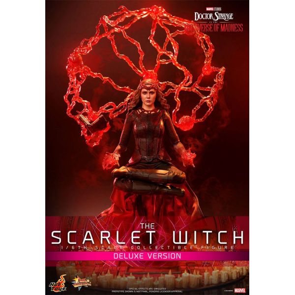 Movie Masterpiece The Scarlet Witch (Deluxe Version) 1/6 Scale Action Figure (Doctor Strange in the Multiverse of Madness) Additional Image 1