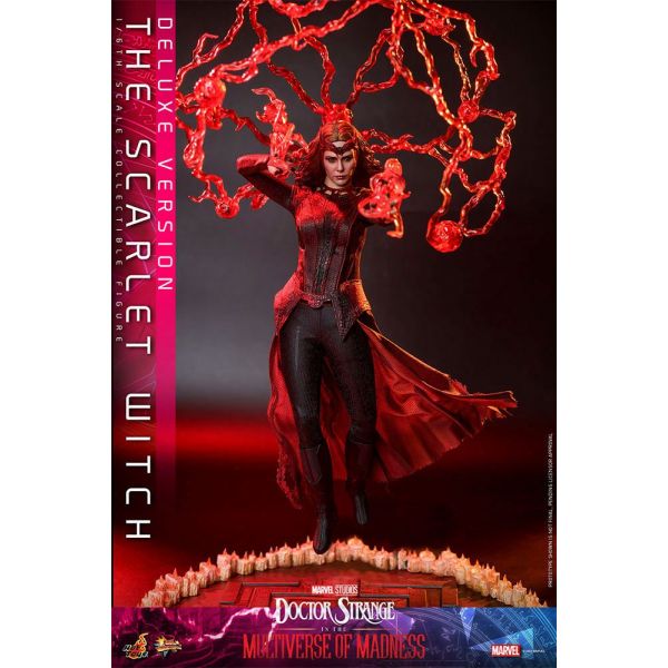 Movie Masterpiece The Scarlet Witch (Deluxe Version) 1/6 Scale Action Figure (Doctor Strange in the Multiverse of Madness) Additional Image 3