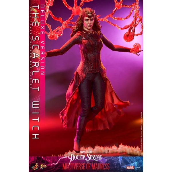 Movie Masterpiece The Scarlet Witch (Deluxe Version) 1/6 Scale Action Figure (Doctor Strange in the Multiverse of Madness) Additional Image 4
