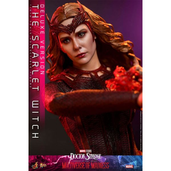 Movie Masterpiece The Scarlet Witch (Deluxe Version) 1/6 Scale Action Figure (Doctor Strange in the Multiverse of Madness) Additional Image 6