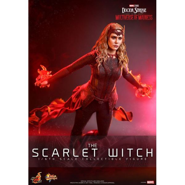 Movie Masterpiece The Scarlet Witch 1/6 Scale Action Figure (Doctor Strange in the Multiverse of Madness) Additional Image 1