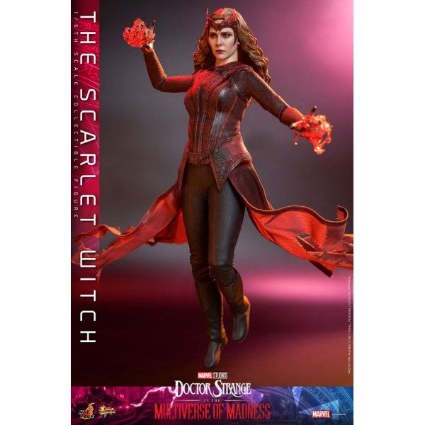 Movie Masterpiece The Scarlet Witch 1/6 Scale Action Figure (Doctor Strange in the Multiverse of Madness) Additional Image 4