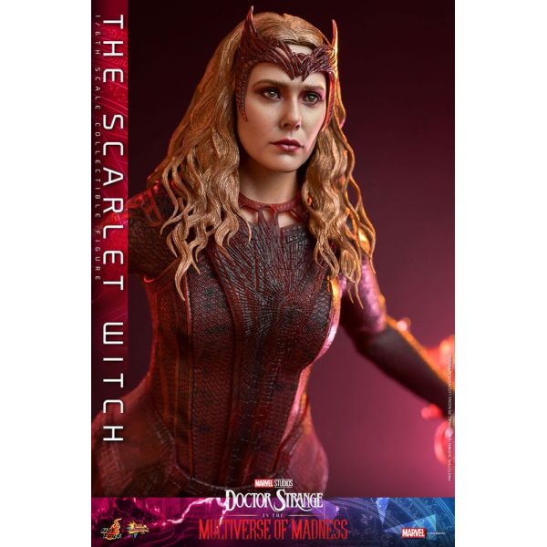 Movie Masterpiece The Scarlet Witch 1/6 Scale Action Figure (Doctor Strange in the Multiverse of Madness) Additional Image 5
