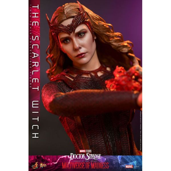 Movie Masterpiece The Scarlet Witch 1/6 Scale Action Figure (Doctor Strange in the Multiverse of Madness) Additional Image 6