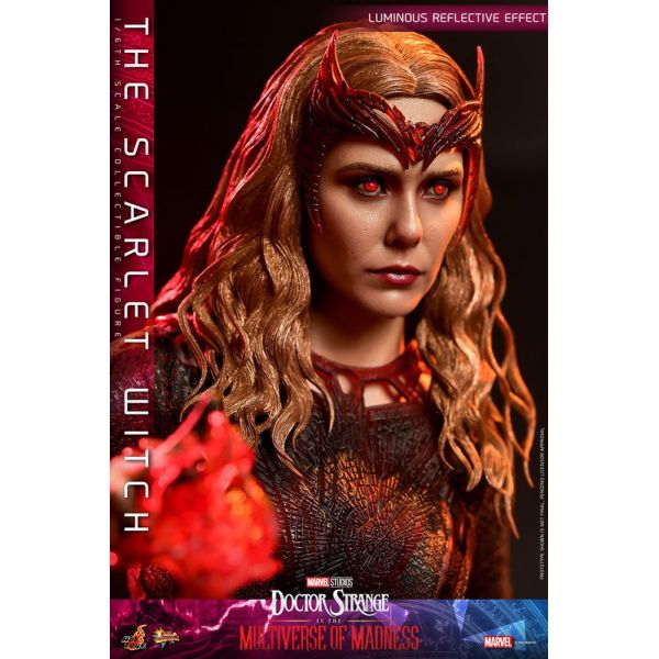 Movie Masterpiece The Scarlet Witch 1/6 Scale Action Figure (Doctor Strange in the Multiverse of Madness) Additional Image 7