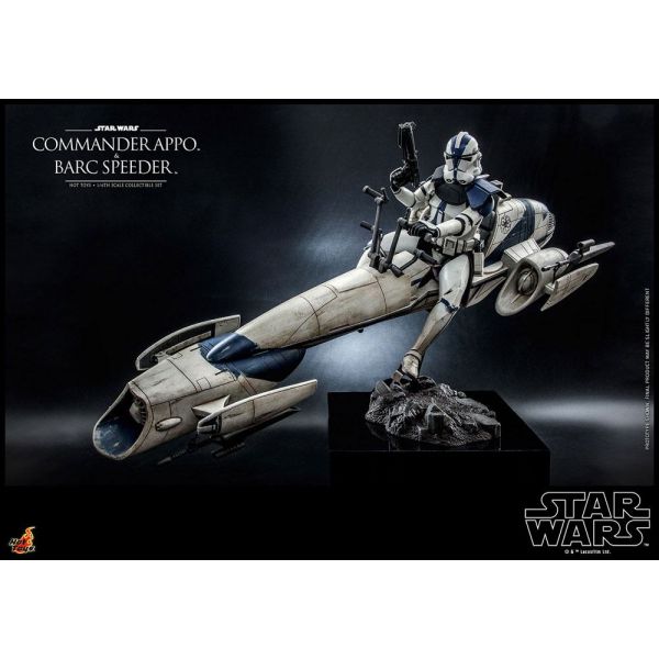 Commander Appo & BARC Speeder 1/6 Scale Action Figure (Star Wars The Clone Wars) Additional Image 1
