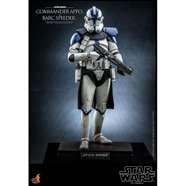 Commander Appo & BARC Speeder 1/6 Scale Action Figure (Star Wars The Clone Wars) Additional Image 2