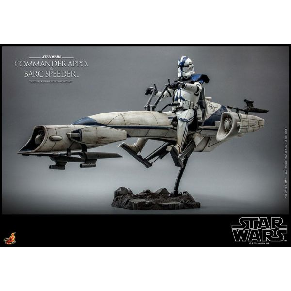 Commander Appo & BARC Speeder 1/6 Scale Action Figure (Star Wars The Clone Wars) Additional Image 8