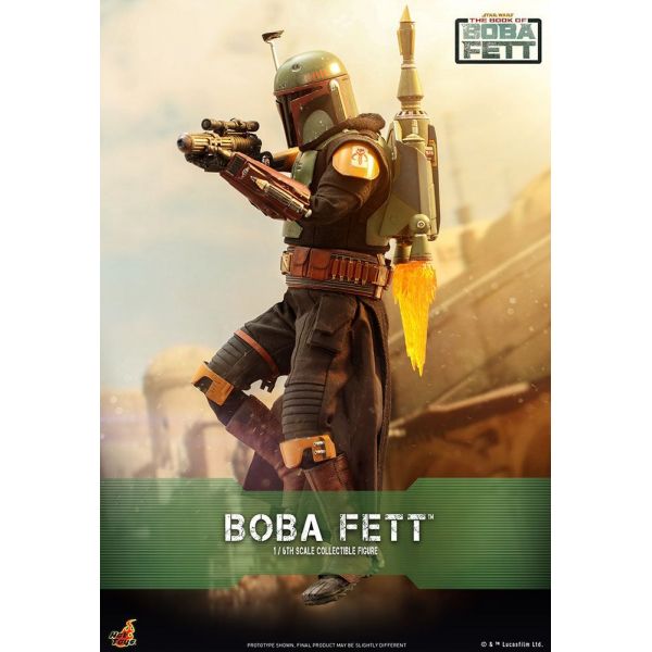 Boba Fett 1/6 Scale Action Figure (Star Wars: The Book of Boba Fett) Additional Image 1