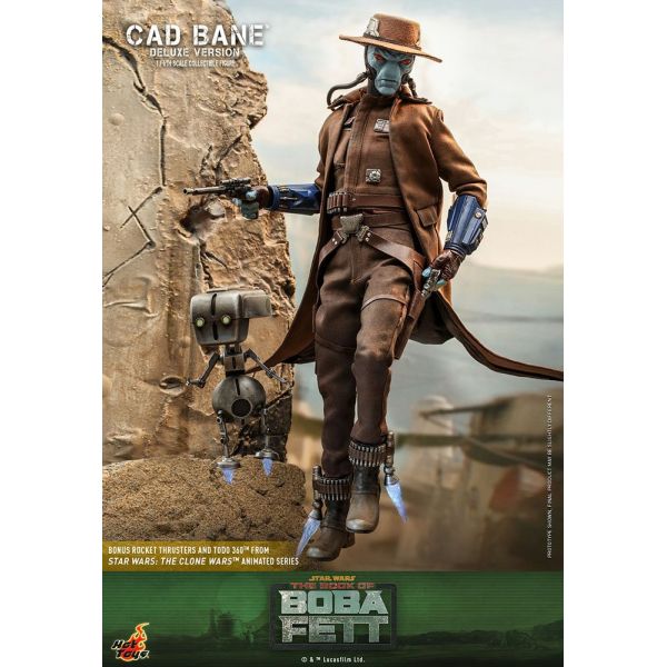 Cad Bane (Deluxe Version) 1/6 Scale Action Figure (Star Wars: The Book of Boba Fett) Additional Image 6