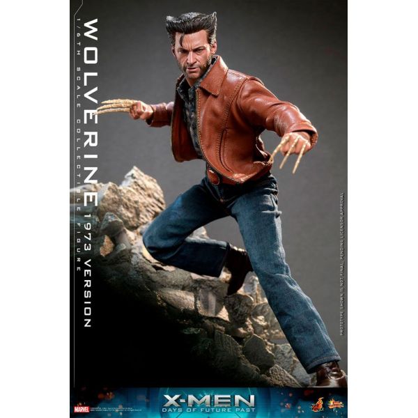 Movie Masterpiece Wolverine (1973 Version) Action Figure (X-Men Days of Future Past) Additional Image 2