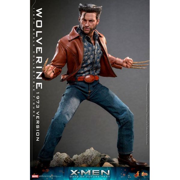 Movie Masterpiece Wolverine (1973 Version) Action Figure (X-Men Days of Future Past) Additional Image 3