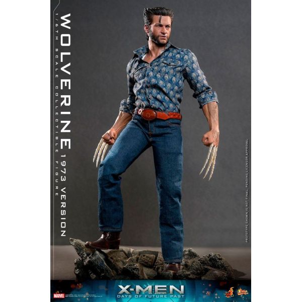 Movie Masterpiece Wolverine (1973 Version) Action Figure (X-Men Days of Future Past) Additional Image 4
