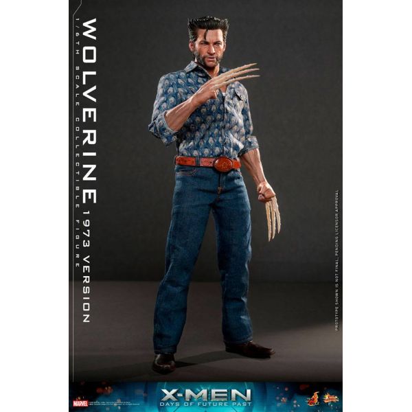 Movie Masterpiece Wolverine (1973 Version) Action Figure (X-Men Days of Future Past) Additional Image 6