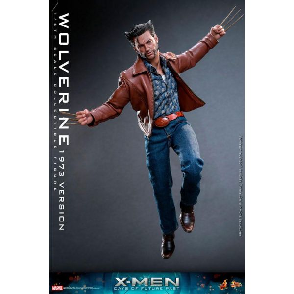 Movie Masterpiece Wolverine (1973 Version) Action Figure (X-Men Days of Future Past) Additional Image 8