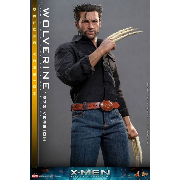 Movie Masterpiece Wolverine (1973 Deluxe Version) 1/6 Scale Action Figure (X-Men Days of Future Past) Additional Image 1