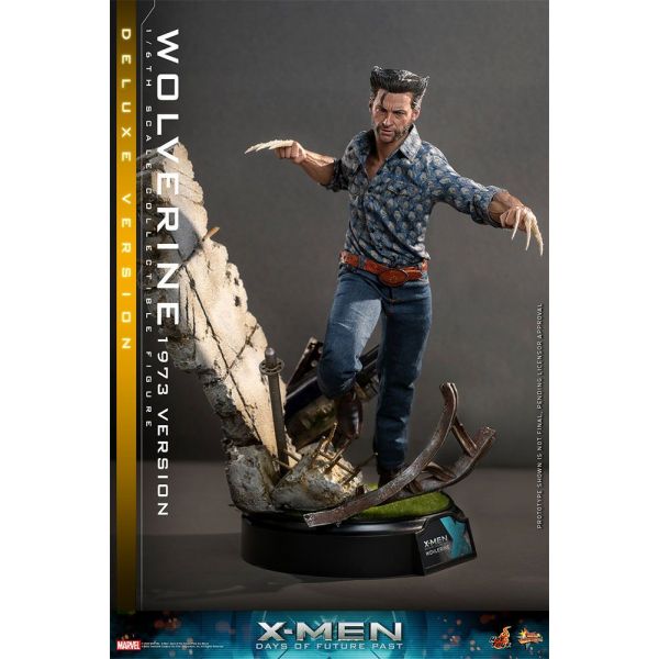 Movie Masterpiece Wolverine (1973 Deluxe Version) 1/6 Scale Action Figure (X-Men Days of Future Past) Additional Image 6