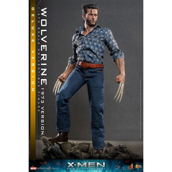 Movie Masterpiece Wolverine (1973 Deluxe Version) 1/6 Scale Action Figure (X-Men Days of Future Past) Additional Image 7