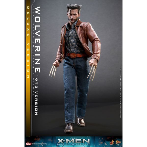 Movie Masterpiece Wolverine (1973 Deluxe Version) 1/6 Scale Action Figure (X-Men Days of Future Past) Additional Image 8