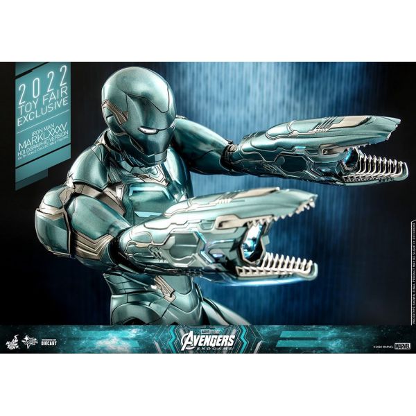 Diecast Iron Man Mark LXXXV (Holographic Version) 2022 Action Figure Toy Fair Exclusive (Avengers: Endgame) Additional Image 7