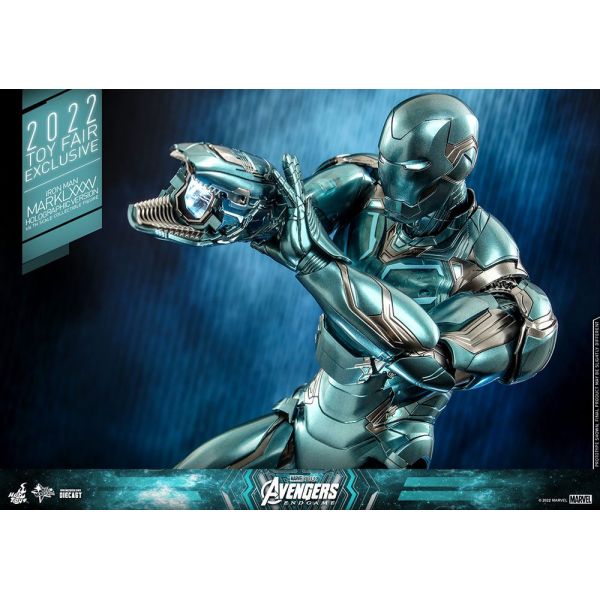 Diecast Iron Man Mark LXXXV (Holographic Version) 2022 Action Figure Toy Fair Exclusive (Avengers: Endgame) Additional Image 8