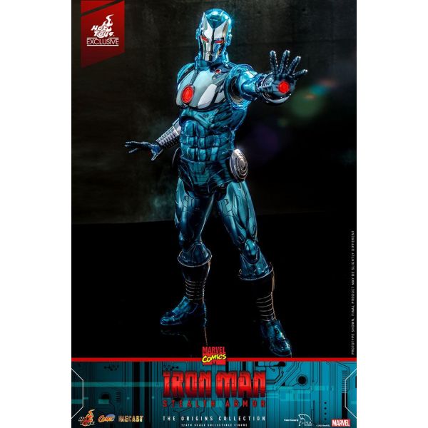 Diecast Iron Man (Stealth Armor) Action Figure (Marvel Comics) Additional Image 1