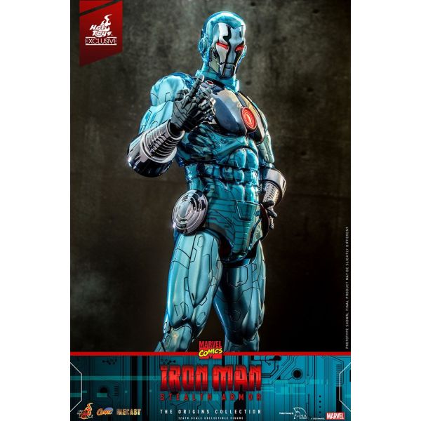 Diecast Iron Man (Stealth Armor) Action Figure (Marvel Comics) Additional Image 2